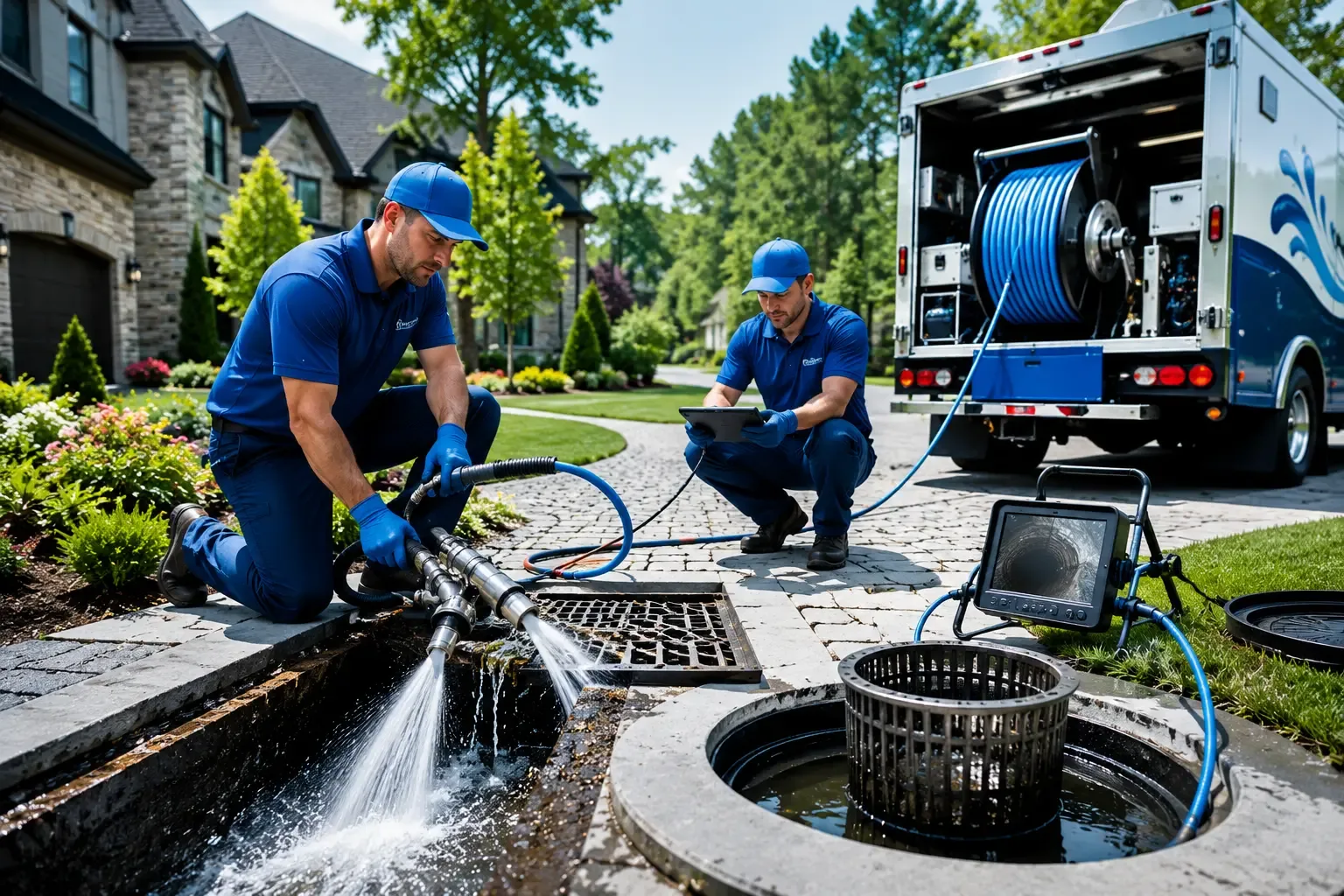 Local outdoor drain cleaning professionals in Franklin, IN