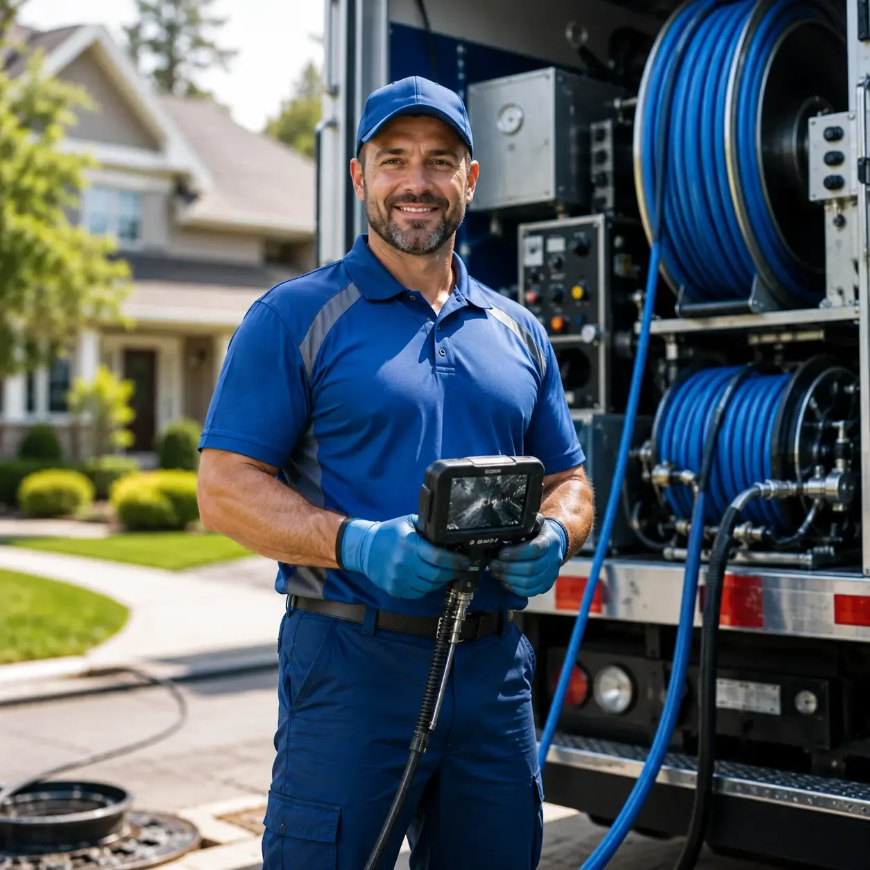 Local outdoor drain cleaning specialists in Franklin, IN